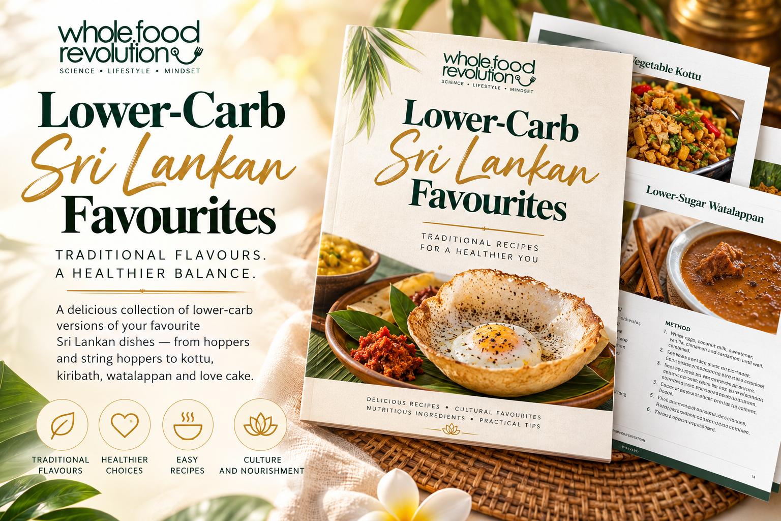 Lower-Carb Sri Lankan Favourite Recipe Book resource image
